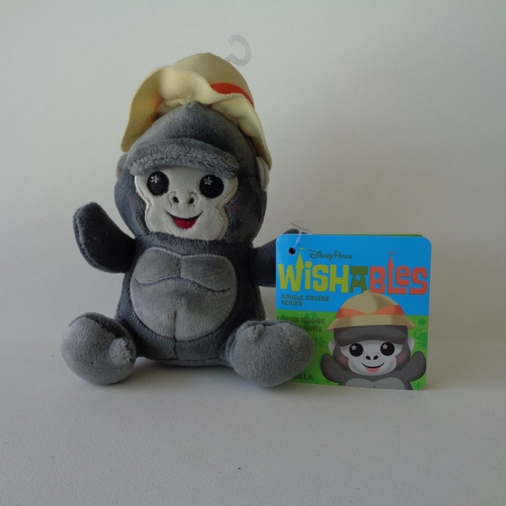 Disney Gorilla Wishable from the movie Jungle Cruise, height 6 inches c/w tags